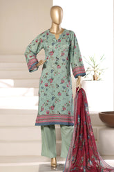 Sada Bahar Stitched 3 Piece Printed Lawn Vol-01 Suit-PR-4520 PISTA
