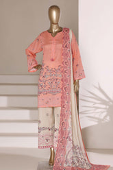 Sada Bahar Stitched 3 Piece Printed Lawn Vol-07 Suit-PR-991-PEACH