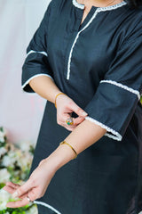 Suitsu Stitched Co Ords Collection-Noir 2-Piece Set