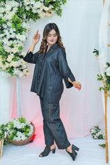 Suitsu Stitched Co Ords Collection-Eclipse 2-Piece Set