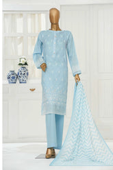 Printkari By HZ Stitched 3 Piece Chikankari Vol-06 Suit-PTR-3P-831