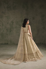Esmeree By Imran Ramzan Unstitched 3 Piece Luxury Formals Collection'2025-Pavone d'Ivoire
