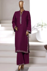 Vybe By Sada Bahar Stitched Co Ords Premium Winter Fabric Suit-MEK-251-Purple