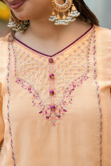 Mehndi Lagai Omal By Komal Stitched 3 Piece Wedding Formals Suit-Jahan