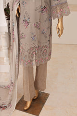 Oswah Women By Suntex Stitched 3 Piece Emb & Printed Lawn Suit-OS-2667