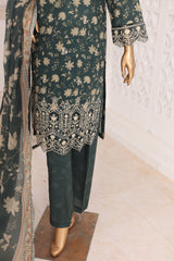 Oswah Women By Suntex Stitched 3 Piece Emb & Printed Lawn Suit-OS-2668