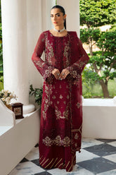 Dastak by Ramsha Unstitched 3 Piece Luxury Chiffon Vol-01 Collection'2025-Q-103