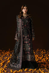 Dastak by Ramsha Unstitched 3 Piece Luxury Chiffon Vol-02 Collection'2025-Q-205