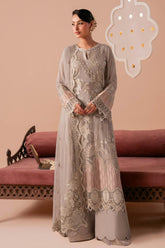 Dastak by Ramsha Unstitched 3 Piece Premium Chiffon Vol-03 Suit-Q-304