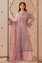 Dastak by Ramsha Unstitched 3 Piece Premium Chiffon Vol-03 Suit-Q-305