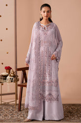 Dastak by Ramsha Unstitched 3 Piece Premium Chiffon Vol-03 Suit-Q-308