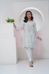Mahroo Stitched 3 Piece Emb Lawn Kids Collection'2025-R-T-SFC-010