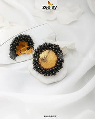 Rings-8019 Black - Zeesy Jewellery