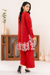 Velora By Stitch Vibes Stitched 3 Piece Suit-Rosette Bloom Shrug