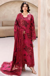 Naqsh By Ramsha Unstitched 3 Piece Emb Rawsilk Suit-RS-04