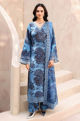 Naqsh By Ramsha Unstitched 3 Piece Emb Rawsilk Suit-RS-05