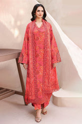 Naqsh By Ramsha Unstitched 3 Piece Emb Rawsilk Suit-RS-06