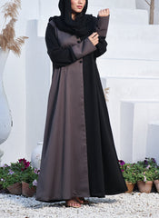 Hijab Ul Hareem Nida Coat Style Abaya Midnight 0116-P-719