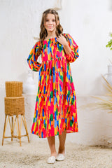 Sprinkles Stitched 1 Piece Summer Shirts Kids Collection'2025-Rainbow Splash