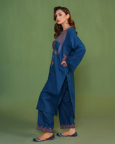 Qurb Stitched 2 Piece Winter Collection'2025-Rangrez