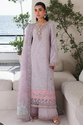 Sahil By Qalamkar Unstitched 3 Piece Luxury Lawn Suit-SA-11-Rehma