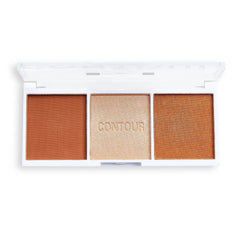 Relove By Revolution Colour Play Contour Trio Palette Baked Sugar