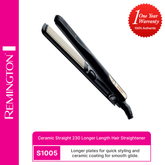 Remington- S1005 Ceramic Straight 230 Longer Length Hair Straightener