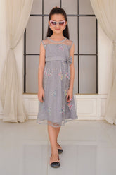 Sequence Net Dress - Wear Ochre