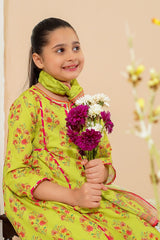 Ochre Clothing Toddlers Eastern Swiss Lawn Digital Printed 3 Pc Suit