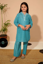 Ochre Clothing Toddlers Eastern Swiss Lawn Digital Printed 3 Pc Suit