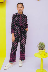 Cotton Printed Jumpsuit - Wear Ochre