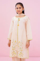 Ochre Clothing Stitched 3 Piece Cotton Emb Kids Suit-OCH-CE3PS-175206111675775