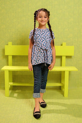 Printed Georgette Top - Wear Ochre