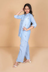 Ochre Clothing Stitched 2 Piece Summer Kids Suit-OCH-CCE2P-3