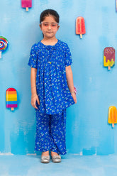 Ochre Clothing Printed Boski Linen 2 Pc Suit