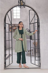 Ochre Clothing Women's Casual -Printed Georgette 2 Pc Suit-SOWC-09B