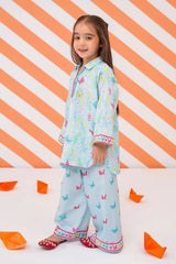 Ochre Clothing Stitched 2 Piece Digital Printed Cotton Lawn Kids Suit-OCH-CLDP2-1Y-26