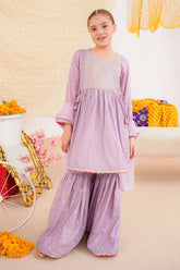 Ochre Clothing Stitched 3 Piece Emb Cotton Silk Collection'2025-SHD-17