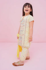 Ochre Clothing Stitched 3 Piece Cotton Emb Kids Suit-OCH-CE3PS-1Y-176320127230559