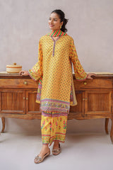 Ochre Clothing Girls Full Suits Swiss Lawn Digital Printed 3 Pc Suit