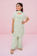 Ochre Clothing Stitched 3 Piece Chiffon Formals Kids Suit-OCH-CE3PS-1Y-176320127230562