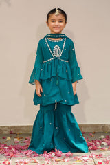 Ochre Clothing Chiffon Embroidered 3 Pc Suit Collection'2025-INSHD-07