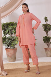 Ochre Clothing Slub Lawn Women's 2 Pc Suit