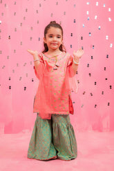 Ochre Clothing Cotton Silk Printed 3 Pc Suit