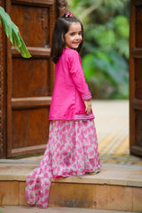 Ochre Clothing Cotton Silk Embellished 3 Pc Suit