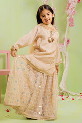 Ochre Clothing Cotton Silk 3 Pc Suit