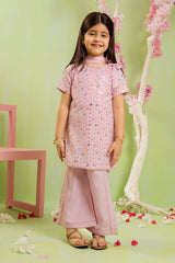 Ochre Clothing Sequence Embroidered Net 3 Pc Suit