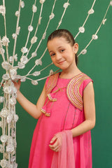 Rod Silk Embellished 3 Pc Suit - Wear Ochre