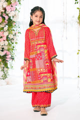 Ochre Clothing Stitched 3 Piece Herringbone Collection'2025-INDP-44