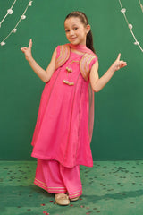 Rod Silk Embellished 3 Pc Suit - Wear Ochre